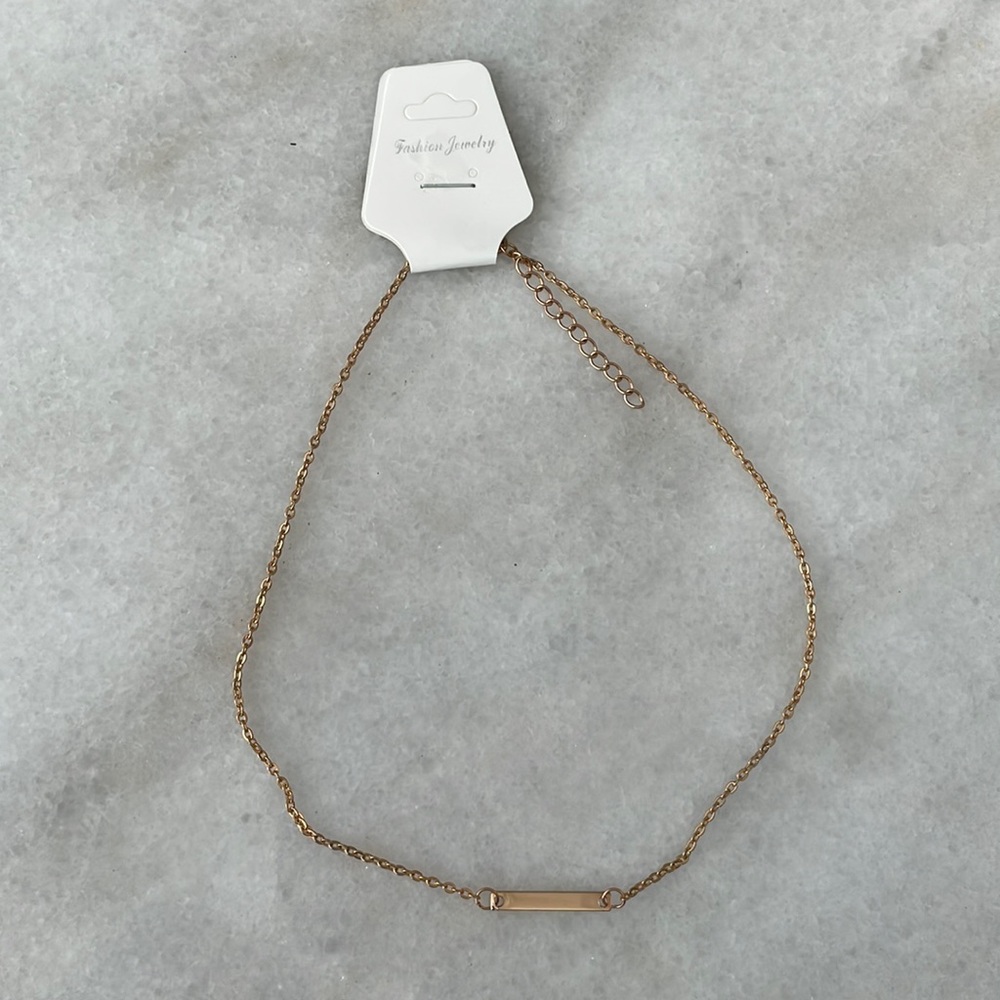 Bar necklace - fashion jewelry new with tags
